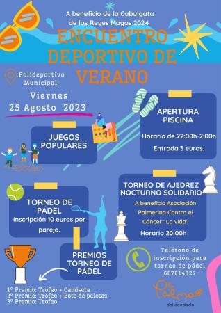 ENCUENTRO DEPORTIVO DE VERANO
