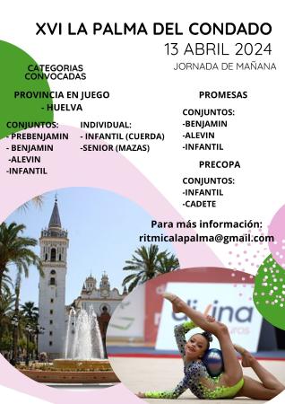 XVI Torneo de Gimansia Rítmica "Ciudad de La Palma del Condado"