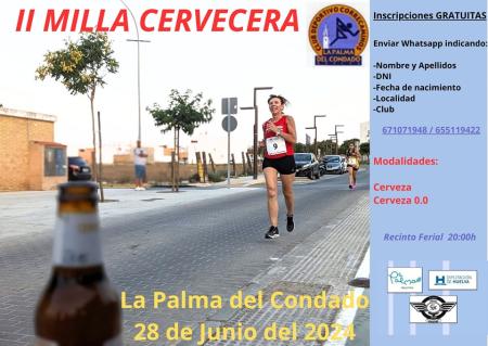 II MILLA CERVECERA DE LA PALMA DEL CONDADO