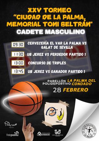XXV TORNEO DE BALONCESTO MEMORIAL TONI