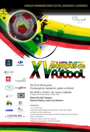 Imagen inicio del XV CAMPUS DE FÚTBOL DE LA PALMA DEL CONDADO
