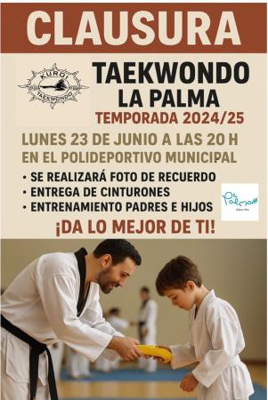 Imagen CLAUSURA CLUB KUROI TAEKWONDO LA PALMA