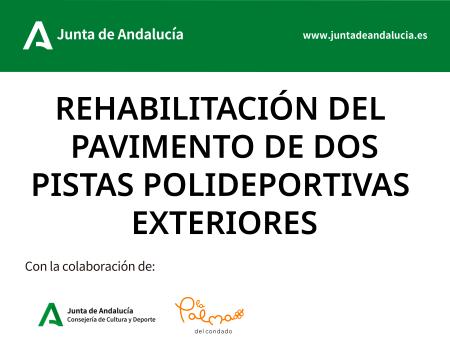 Imagen REHABILITACIÓN DEL PAVIMENTO DE DOS PISTAS POLIDEPORTIVAS EXTERIORES