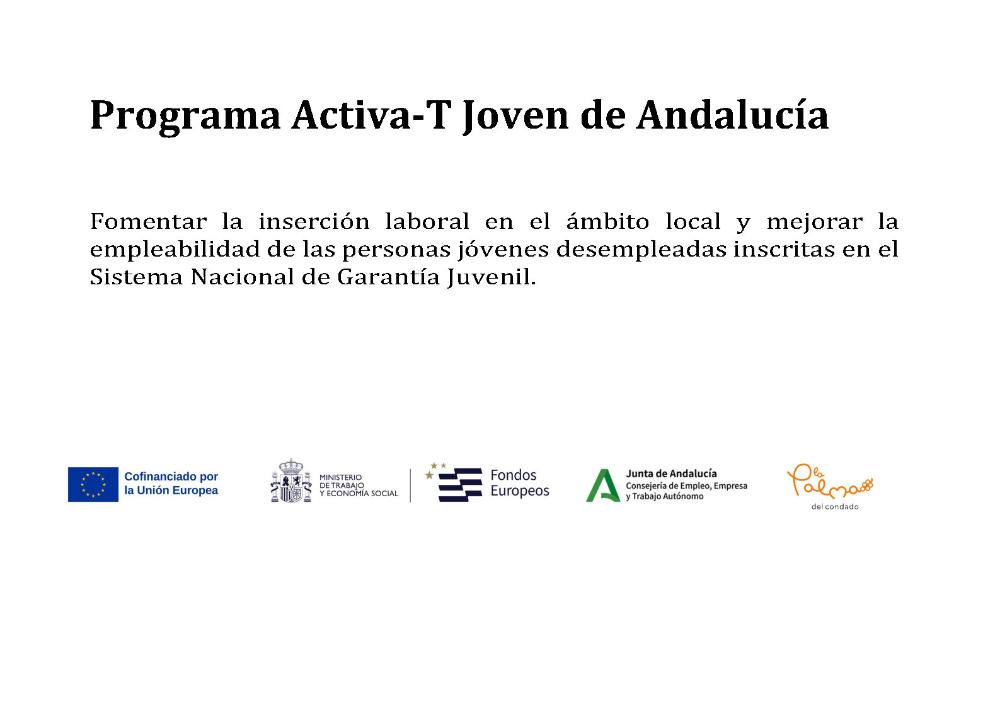 Imagen Programa Activa T Joven Andalucía.