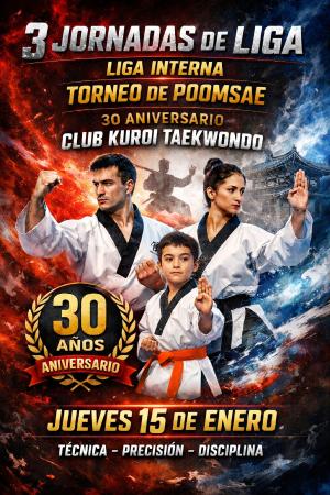 Imagen TAEKWONDO: LIGA INTERNA POOMSAE