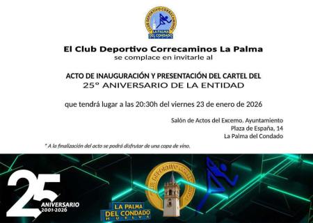 Imagen CLUB CORRECAMINOS: presentación del Cartel del 25º aniversario