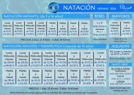 Imagen CAMPAÑA NATACIÓN VERANO ¡¡QUEDAN POCAS PLAZAS!!