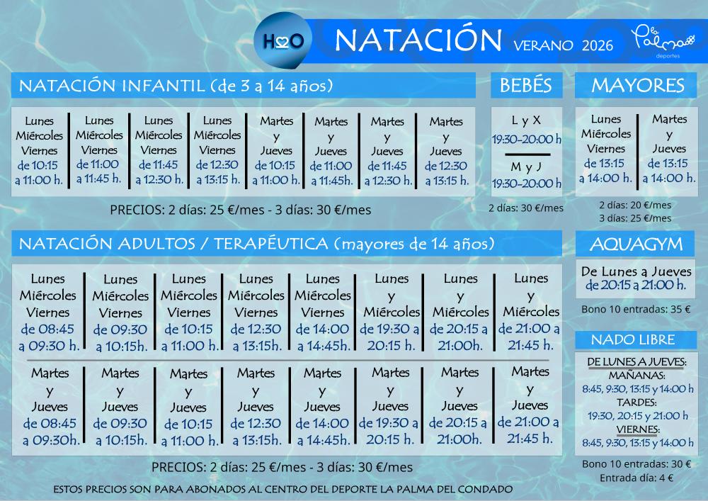 Imagen CAMPAÑA NATACIÓN VERANO ¡¡QUEDAN POCAS PLAZAS!!