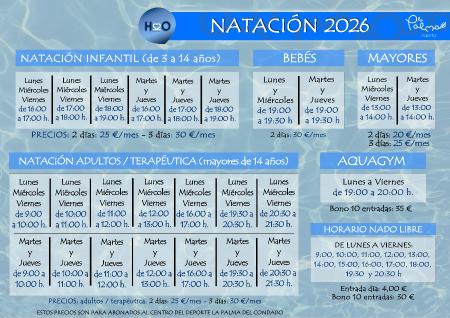 Image CAMPAÑA DE NATACIÓN OTOÑO 2026