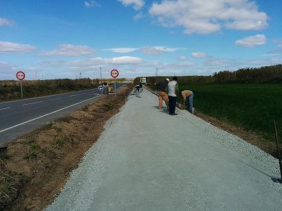 Imagen Comienzan las obras de la segunda fase del carril bici